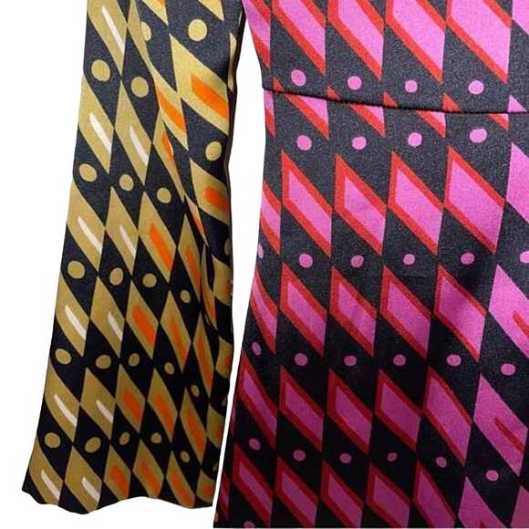 Zara Geometric Print Dress - NWT - Picture 6 of 9